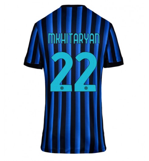 Inter Milan Henrikh Mkhitaryan #22 Domácí Dres pro Dámské 2025-26 Krátký Rukáv Inter Milan Henrikh Mkhitaryan #22 Domácí Dres pro Dámské 2025-26 Krátký Rukáv